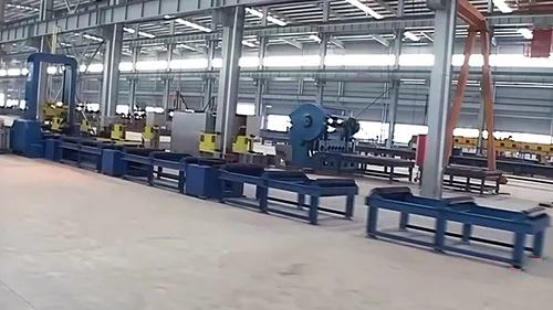 Steel H Beam Welding Line