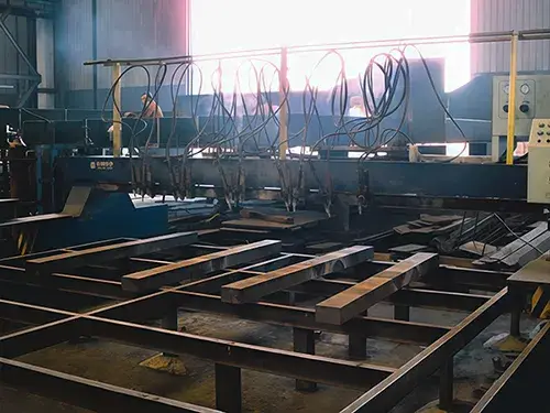 Flame Straightening Machine